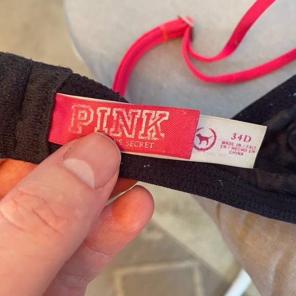 PINK Victoria’s Secret Leopard Print Heartbreaker Plunge Push-up Bra - Picture 5 of 6